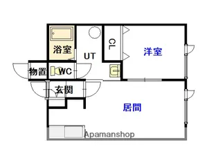 PINKY&WHITY【203号室】の間取り