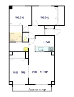 E21大福館【2階】の間取り