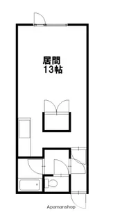 コットンハウス18【203号室】の間取り