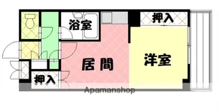 パームコート旭川【3階】の間取り
