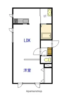 シェラトンハイツ【1階】の間取り