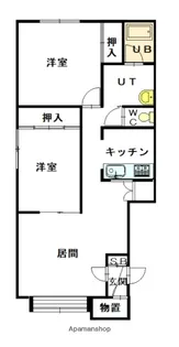 リンツE棟【1階】の間取り