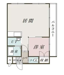 エルダーハウス豊岡【206号室】の間取り