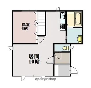 ラルゴ【101号室】の間取り
