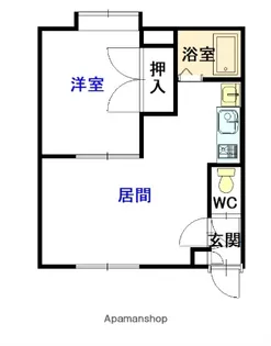 バンブー【1階】の間取り