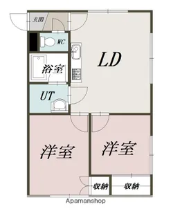 ミドリコーポ【2階】の間取り