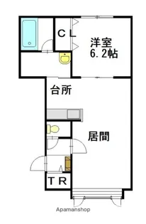 ブレイブリィⅢ【1階】の間取り