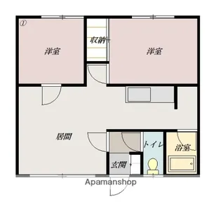 N&Kマンション【2階】の間取り