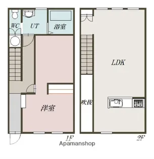 Y.M.S【A号室】の間取り