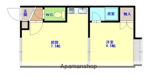 サンティアゴ【1階】の間取り