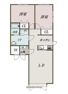 RAN11【1階】の間取り