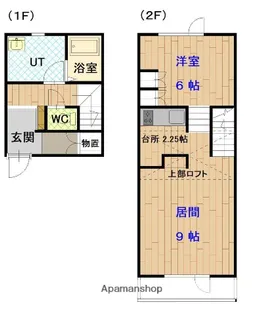 N.M.S【E号室】の間取り
