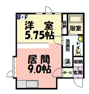 STAY22【B号室】の間取り