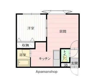 ロイヤルハープT【1階】の間取り
