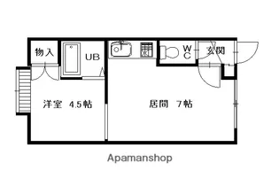コルドバA【203号室】の間取り