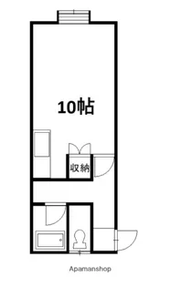 コットンハウス12【106号室】の間取り