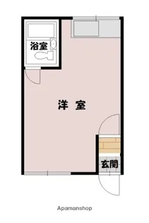 高台コーポ【1階】の間取り