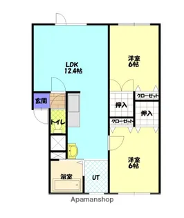 アークヒルズ【302号室】の間取り
