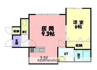 グランピア3・2【1階】の間取り