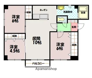 E−21 春光431【2階】の間取り