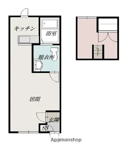 あさかコーポ【1階】の間取り