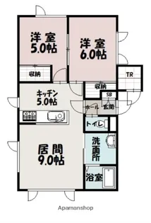 SAKURA【2階】の間取り