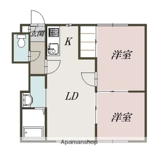 パル510【2階】の間取り