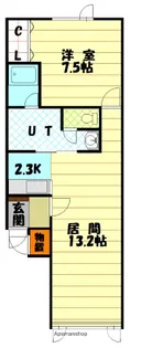 フォーリオ【101号室】の間取り
