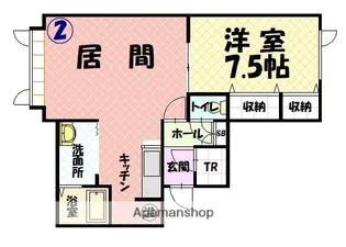 イリス25【2階】の間取り