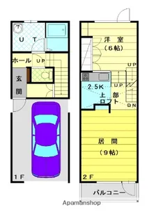 N.M.S A棟【1階】の間取り
