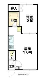 ハンドレッドヴィレッジH【1階】の間取り