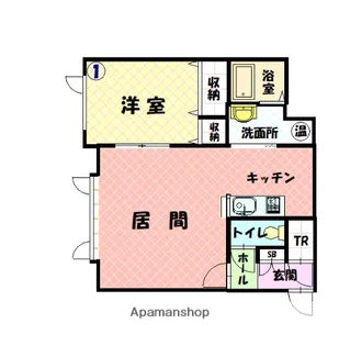 ショコラ【1階】の間取り