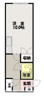1Rの間取り画像