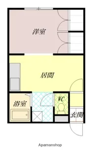 COMⅠ−コム1−【102号室】の間取り