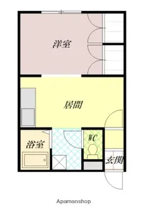 COMⅠ−コム1−【202号室】の間取り