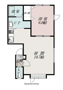 CECIL【2階】の間取り