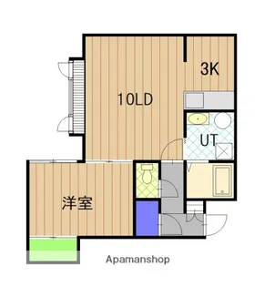ソニア秋月【1階】の間取り