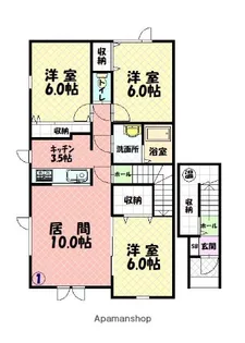 ステラ52【201号室】の間取り