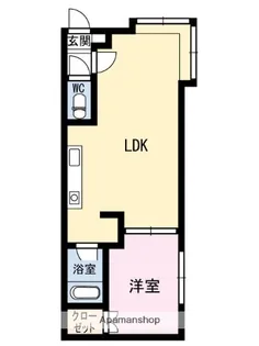 エスパニア9【2階】の間取り
