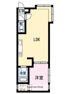 エスパニア9【1階】の間取り