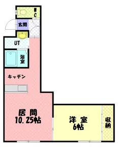 ワンダースリー【2階】の間取り