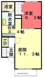 アークベル【302号室】の間取り