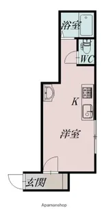 ハンドレッドヴィレッジB【1階】の間取り