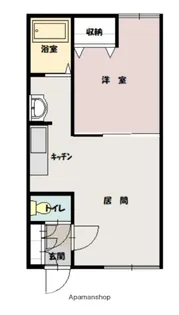スプリングエンジェルⅡ【2階】の間取り