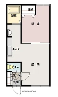 スプリングエンジェルⅡ【2階】の間取り