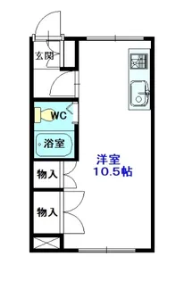東堂ビル【3階】の間取り