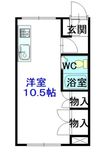 東堂ビル【307号室】の間取り