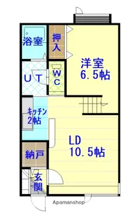 MOLTI【207号室】の間取り