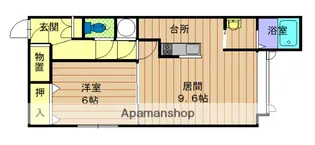 エネーロB【1階】の間取り