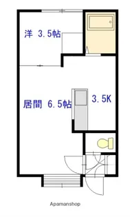 ロイヤルタウンE棟【1階】の間取り